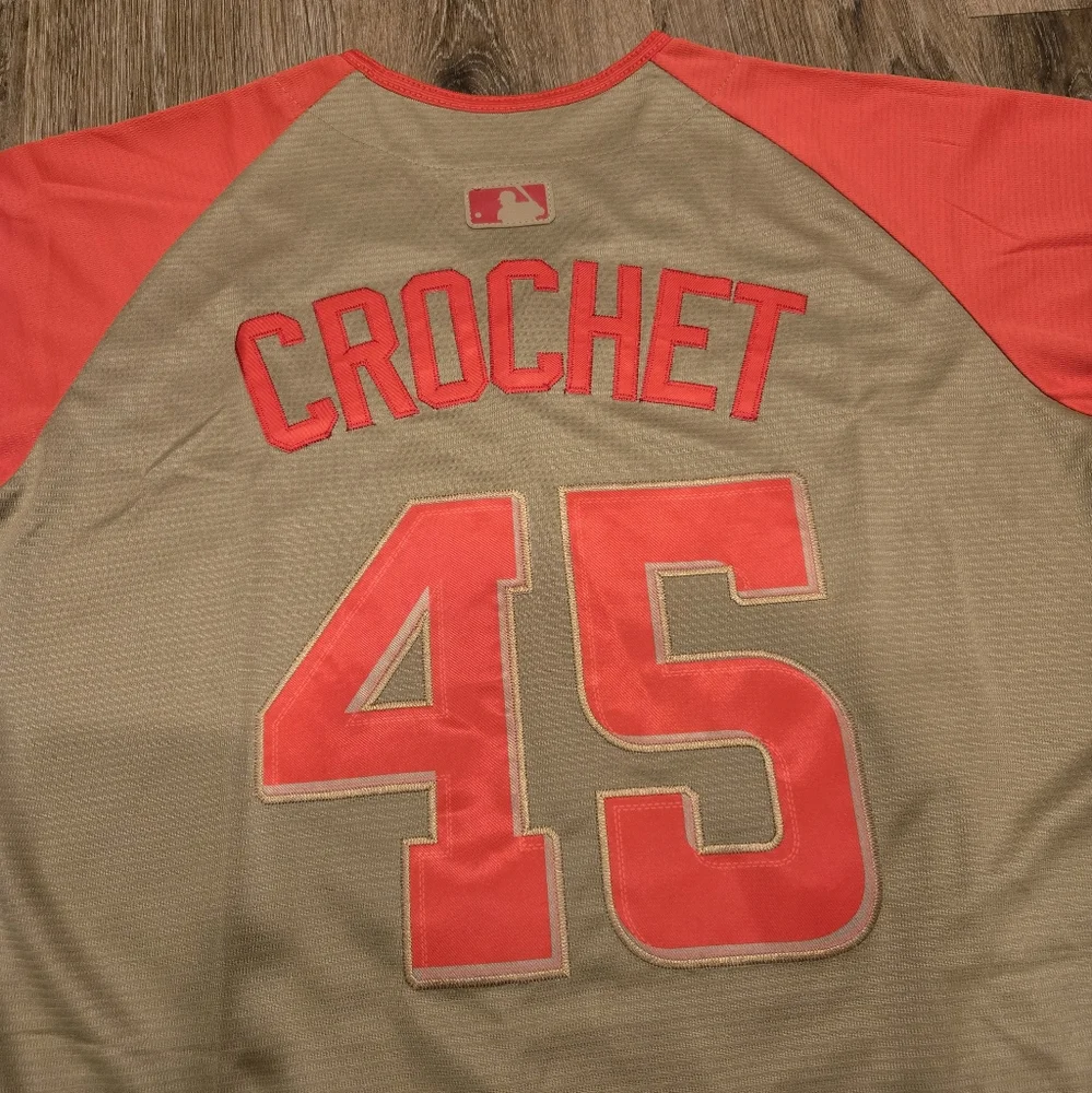 Garrett Crochet 2024 ALL STAR GAME WHITE SOX MENS MEDIUM M NEW STITCHED - Picture 9 of 11